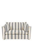 John Lewis x Sophie Conran Cocobella Loveseat, Garden Grey Stripe