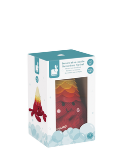 Janod Bernard and His Shell Bath Toy, Multi