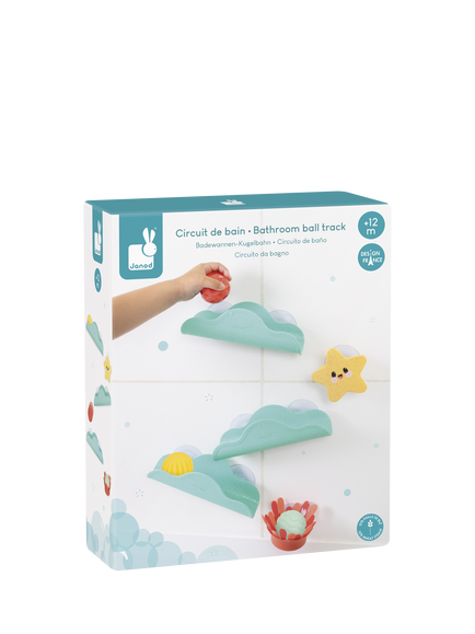 Janod Bathroom Ball Track, Multi