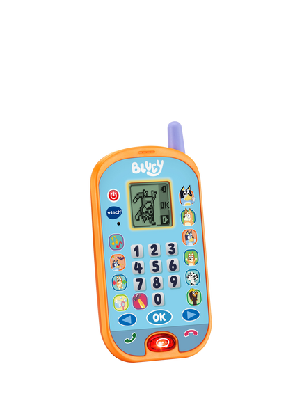 VTech Bluey Ring Ring Toy Phone - view 2, Multi