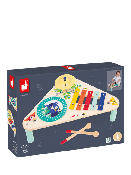 Janod Goia Music Table - view 2, Multi