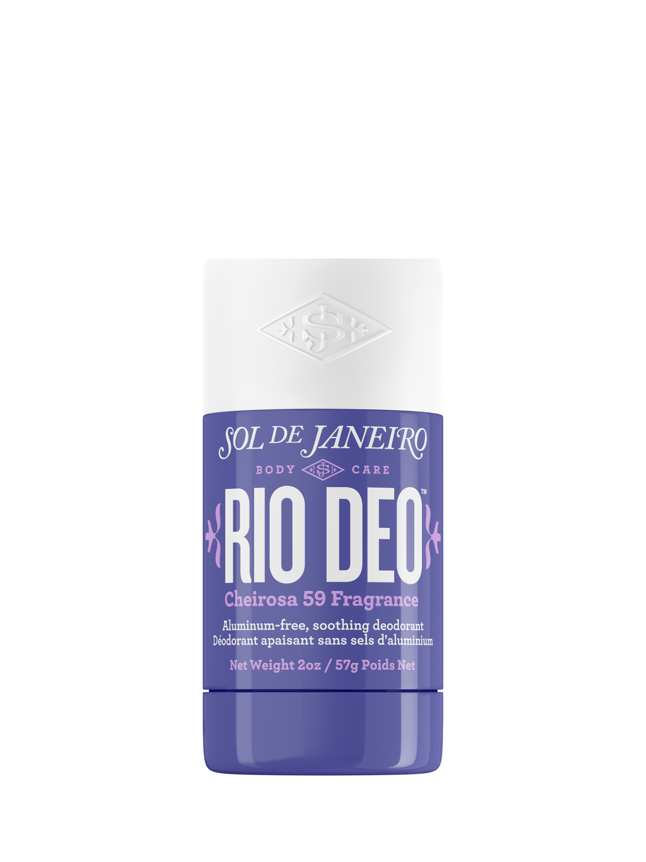 Product image 1 of 9, which shows Sol de Janeiro Rio Deo Aluminum-Free Deodorant Cheirosa 59, 57g