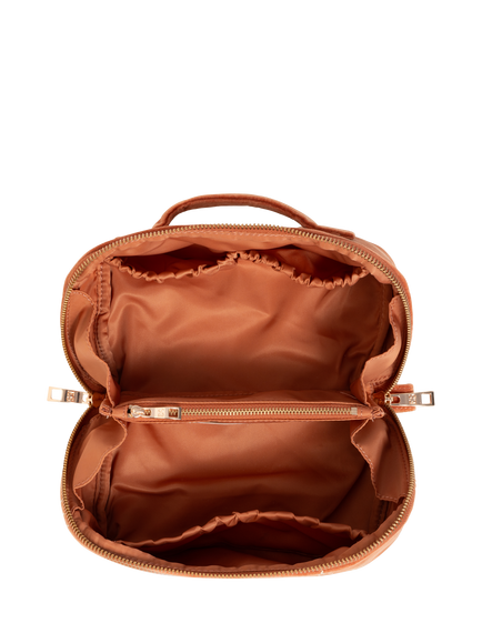 Elizabeth Scarlett Sun Goddess Makeup Bag, Rust - view 2, Rust