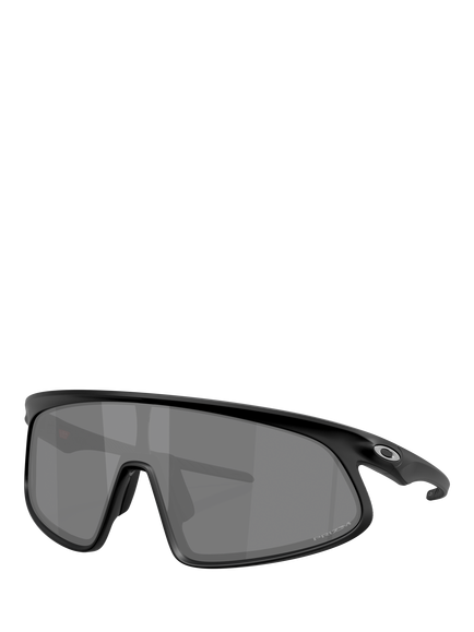 Oakley OO9484D Unisex Wrap Sunglasses, Matte Black, Matte Black