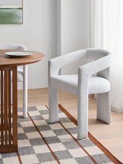 John Lewis Contour Upholstered Dining Chair - view 2, Beach