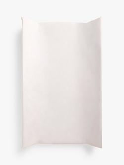 John Lewis Wedge Baby Changing Mat, White, White