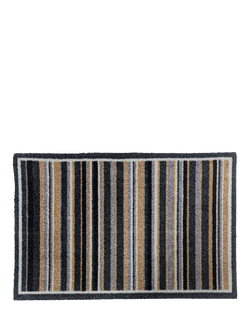 John Lewis Stripe Door Mat, Natural