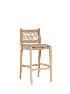 nkuku Aamani Counter Chair, Natural