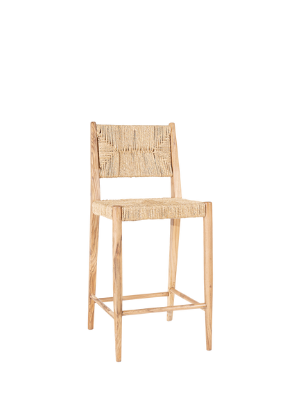 nkuku Lohanda Counter Chair, Natural, Natural