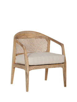 nkuku Nabhi Chair, Natural, Natural