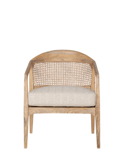 nkuku Nabhi Chair, Natural - view 2, Natural