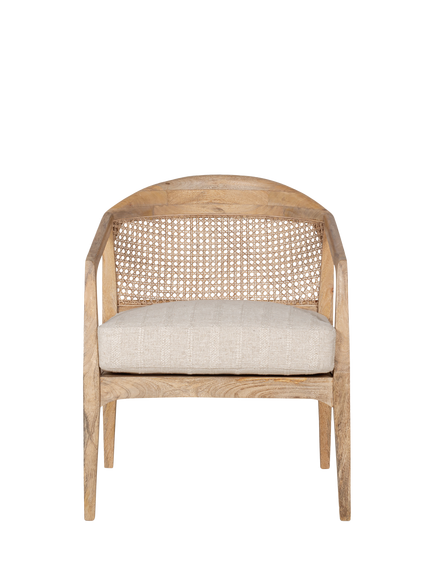 nkuku Nabhi Chair, Natural - view 2, Natural