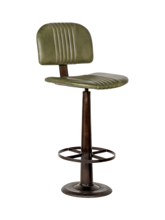 nkuku Narwana Bar Chair, Green