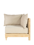 nkuku Krissa Sofa Corner Module, Natural