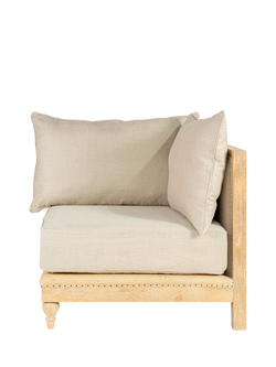 nkuku Krissa Sofa Corner Module, Natural, Natural