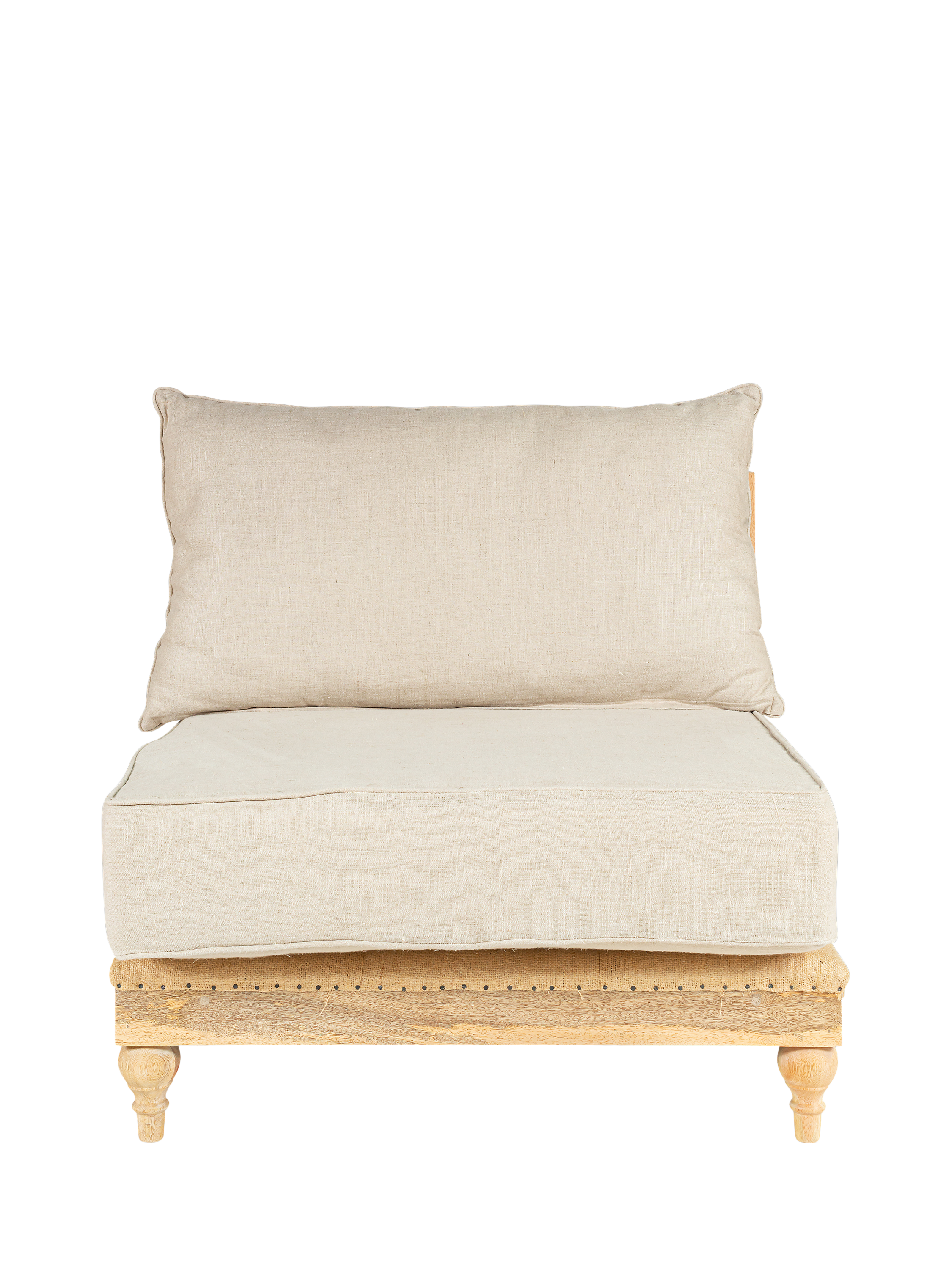 Krissa Range, nkuku Krissa Sofa Module, Natural