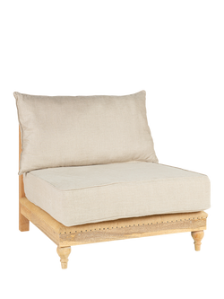 nkuku Krissa Sofa Module, Natural - view 2, Natural