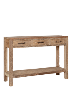 nkuku Ibo Console Table, Natural, Natural