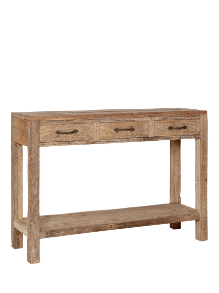 nkuku Ibo Console Table, Natural, Natural