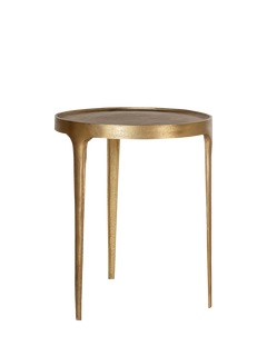 nkuku Rohia Table, Large, Brass