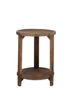 nkuku Triveni Side Table, Walnut, Walnut