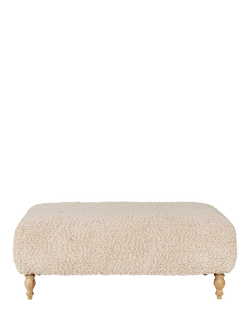 nkuku Otas Teddy Ottoman, Off White - view 2, Off White