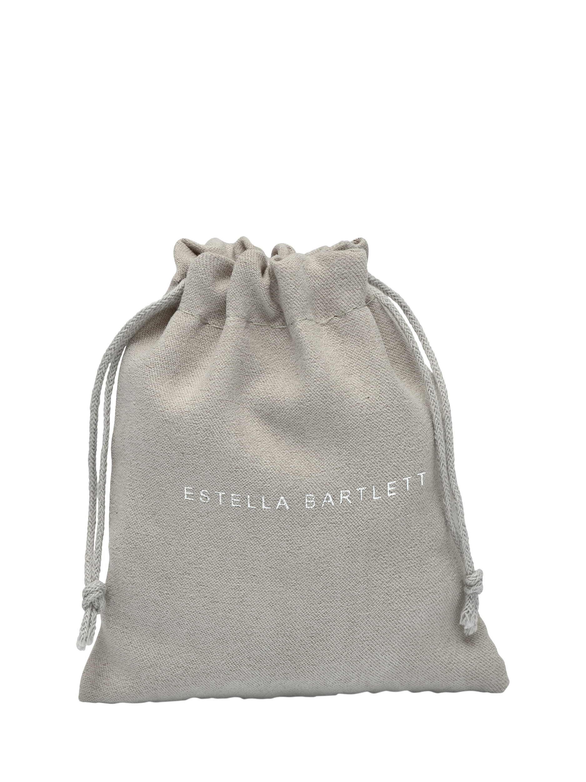 Product image 3 of 3, which shows Estella Bartlett Graduated Round Link Drop Earrings, Gold/Tiger's Eye