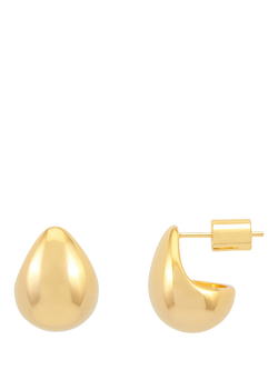 Estella Bartlett Waterproof Mini Teardrop Earrings, Gold, Gold