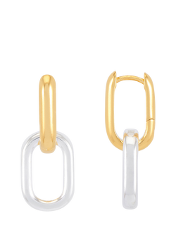Estella Bartlett Waterproof Detachable Link Hoop Earrings, Multi, Multi