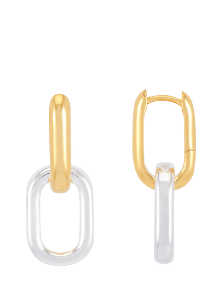 Estella Bartlett Waterproof Detachable Link Hoop Earrings, Multi, Multi