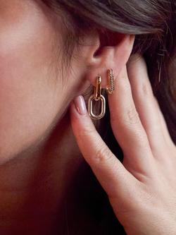 Estella Bartlett Waterproof Detachable Link Hoop Earrings, Multi - view 2, Multi