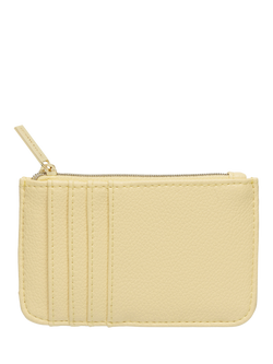 Estella Bartlett Puff Card Purse, Yellow - view 2, Yellow