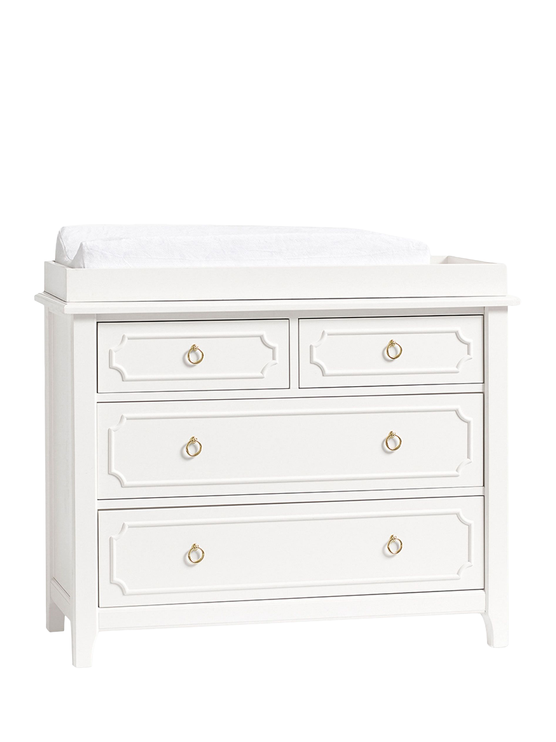 Pottery Barn Kids Ava Regency Changing Table Topper, Simply White