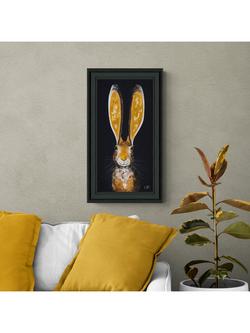 John Lewis Quinn Russell 'Jake' Framed Print, 69 x 39cm, Ochre/Black - view 2, Ochre / Black