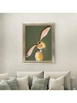 John Lewis Quinn Russell 'Maise' Framed Print, 92 x 72cm, Green/Gold - view 2, Green / Gold