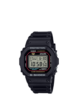 Casio G-Shock DW-5600RL-1ER Men's Resin Strap Watch, Black, Black