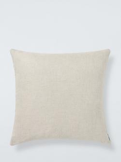John Lewis Priya Chevron Cushion - view 2, Blue