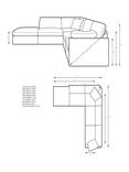 John Lewis Mellow 5 Seater LHF Chaise End Sofa