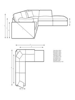 John Lewis Mellow 5 Seater RHF Chaise End Sofa - view 2, 