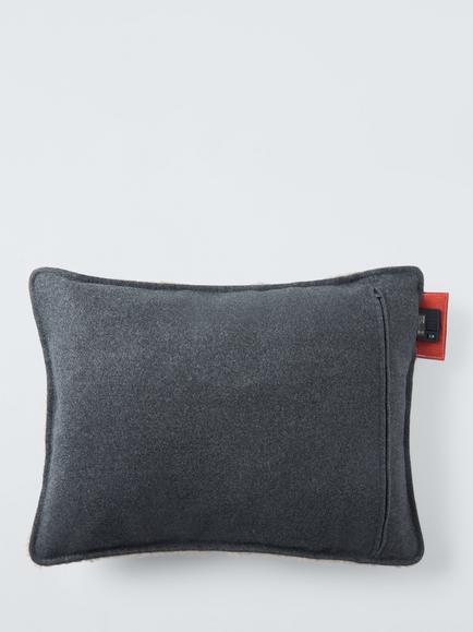 Stoov Ploov Woolly Heated Cushion, 60 x 40cm - view 2, Beige