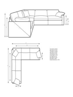John Lewis Mellow 5 Seater Corner Sofa - view 2, 
