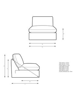 John Lewis Mellow Modular Seat Unit - view 2, 