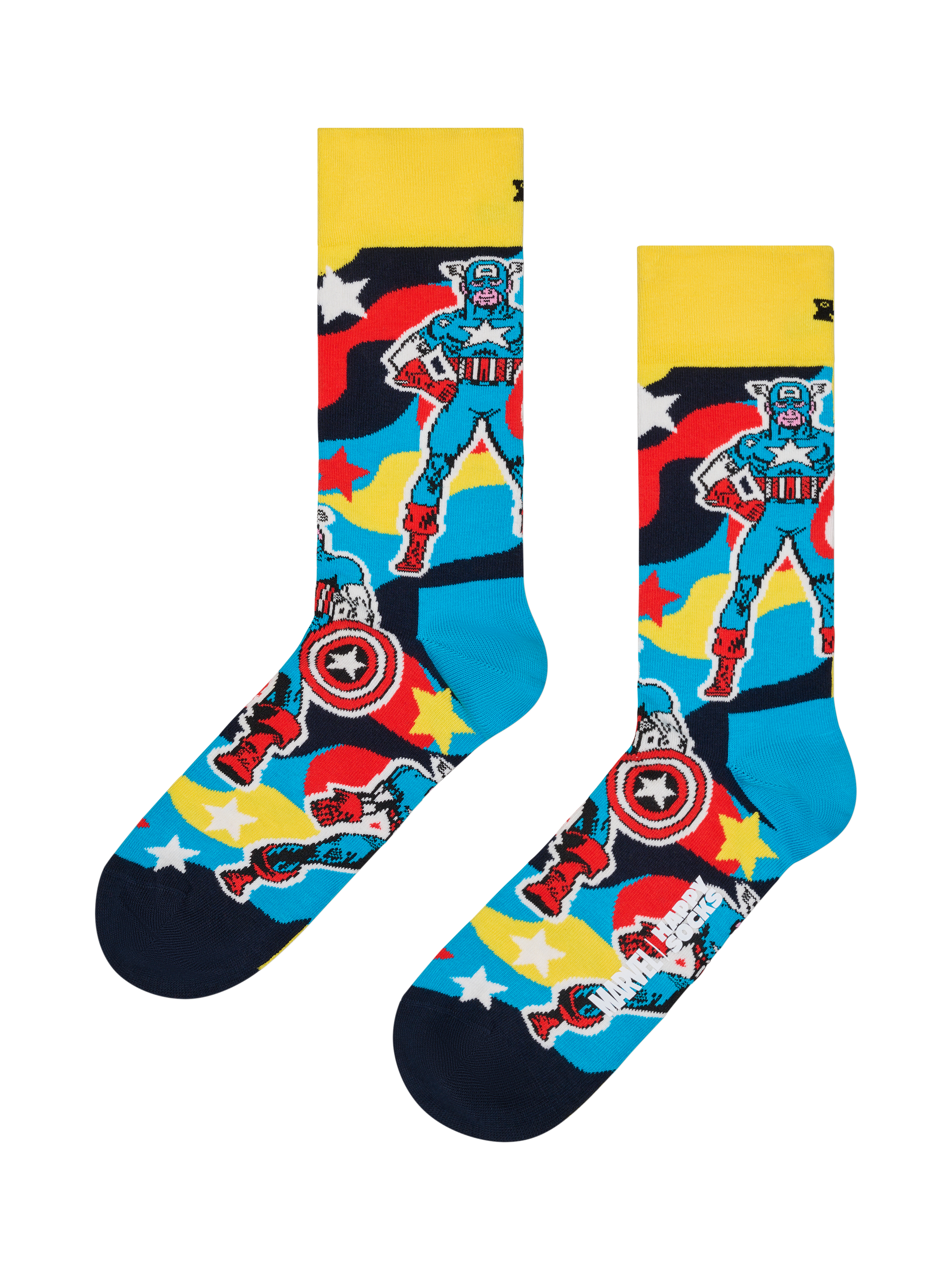 Happy Socks Captain America Socks, Multi