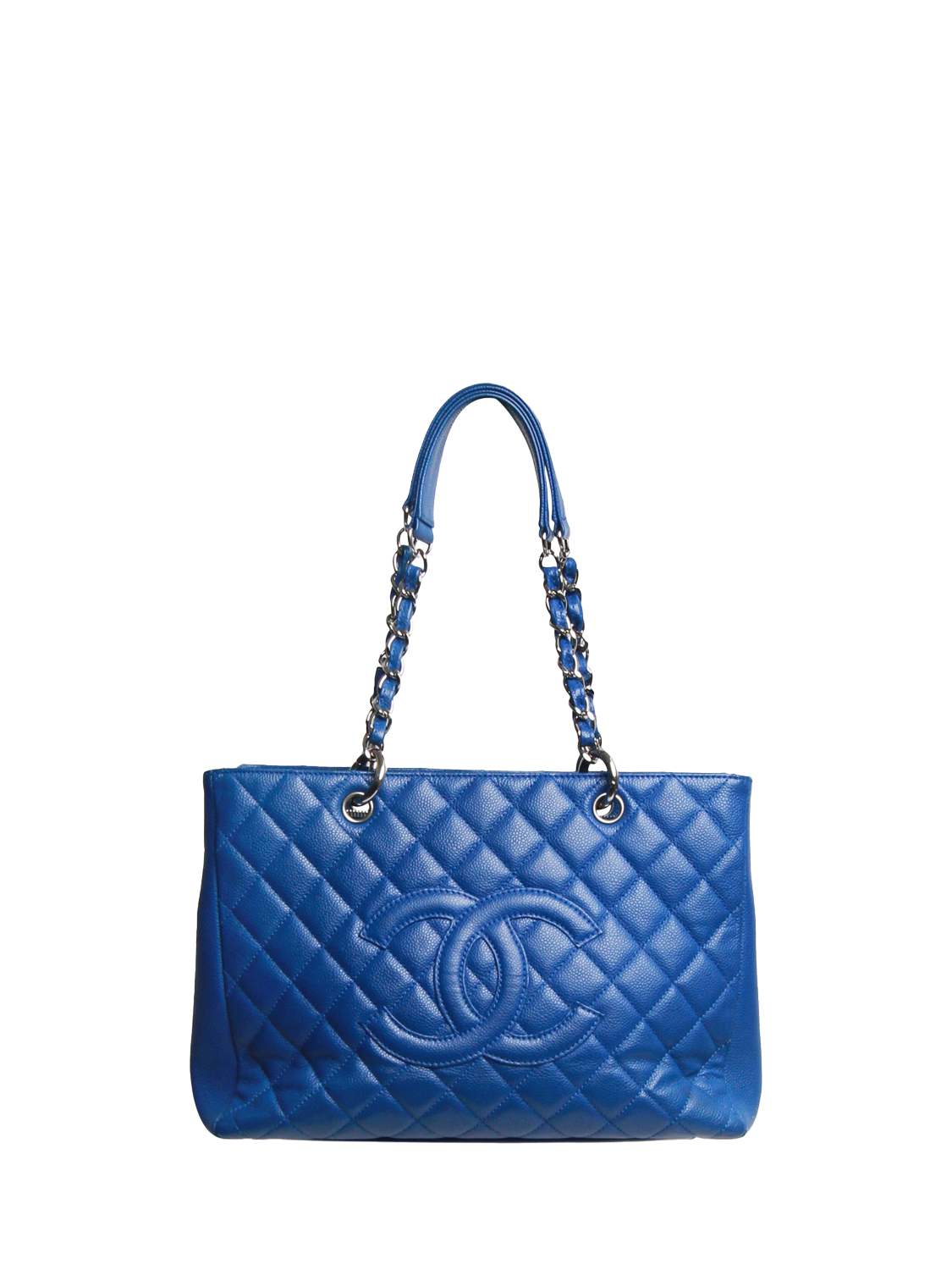 Chanel blue tote bag hotsell