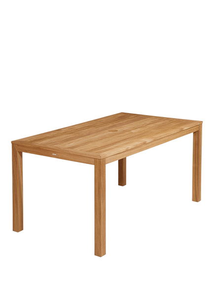 Barlow Tyrie Linear Rectanglar Wooden Garden Dining Table, 150cm, Teak, Teak