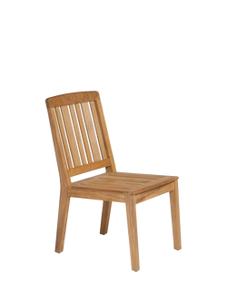 Barlow Tyrie Chesapeake Wooden Garden Dining Chair, Teak, Teak