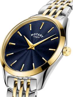 Rotary LB08011/05 Women's Ultra Slim Bracelet Strap Watch - view 2, Gold