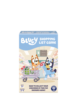 Bluey Shopping List Game, Multi