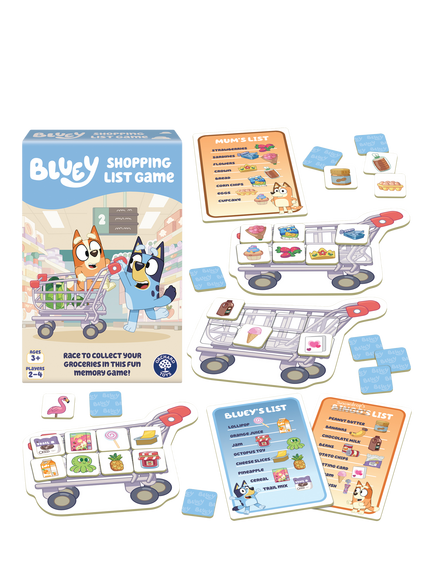 Bluey Shopping List Game - view 2, Multi