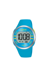 Lorus Children s Digital PU Rubber Strap Watch Dark Blue R2381HX9